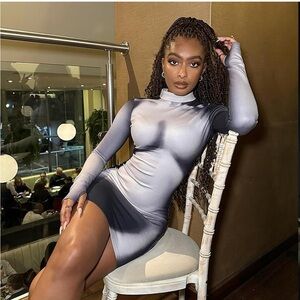 Y2K 3D Body print Dress